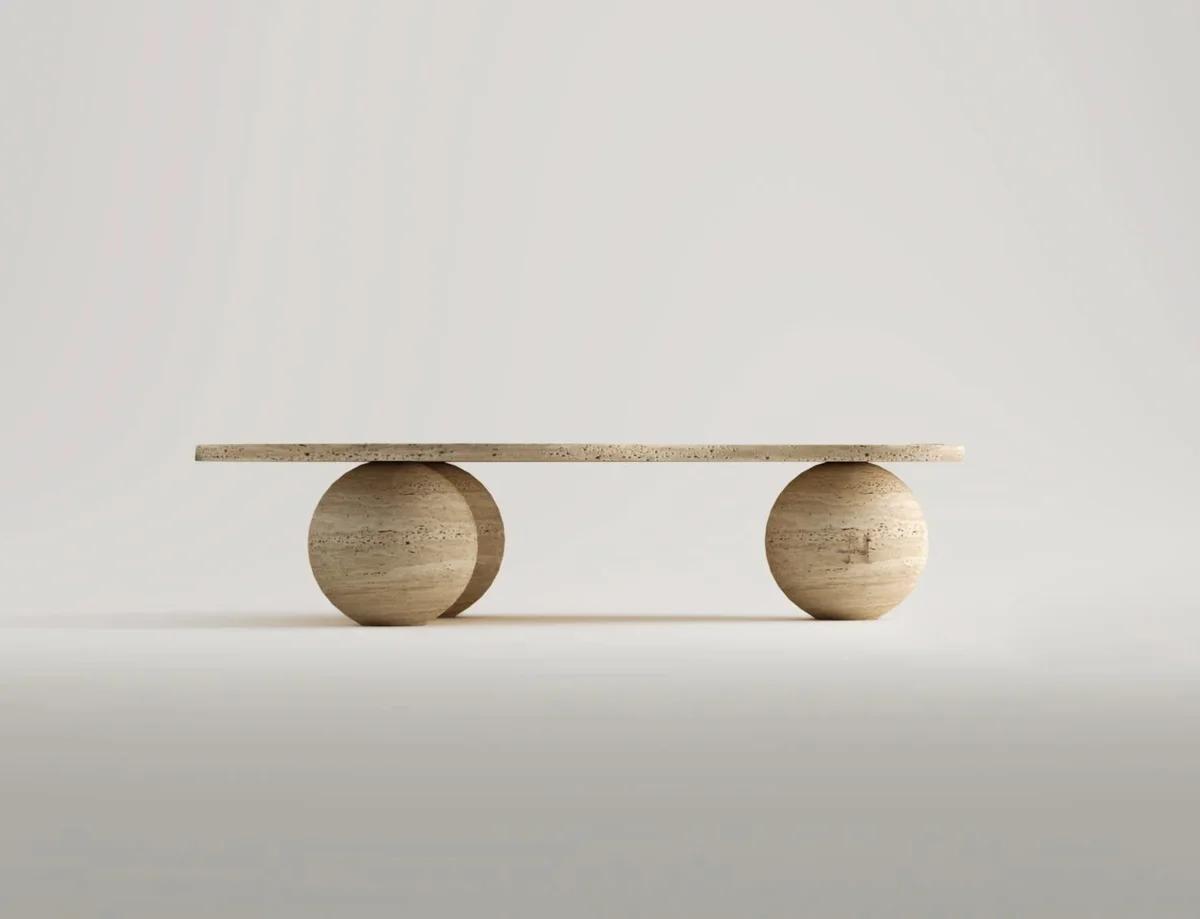 Valerie Travertine Coffee Table 4